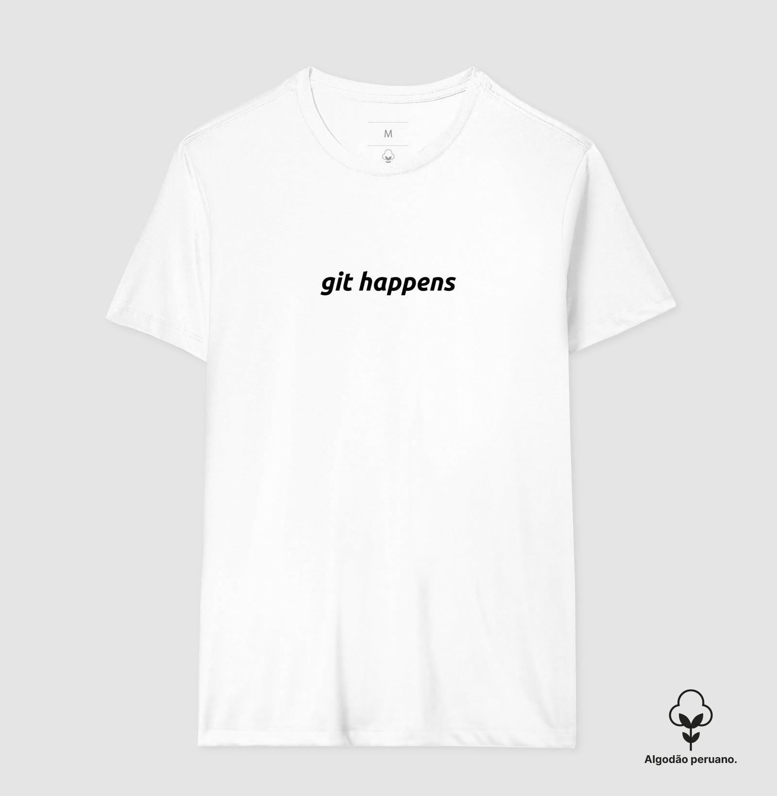 Camiseta Premium Git Happens