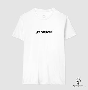 Camiseta Premium Git Happens