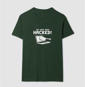 Camiseta Você Foi Hackeado