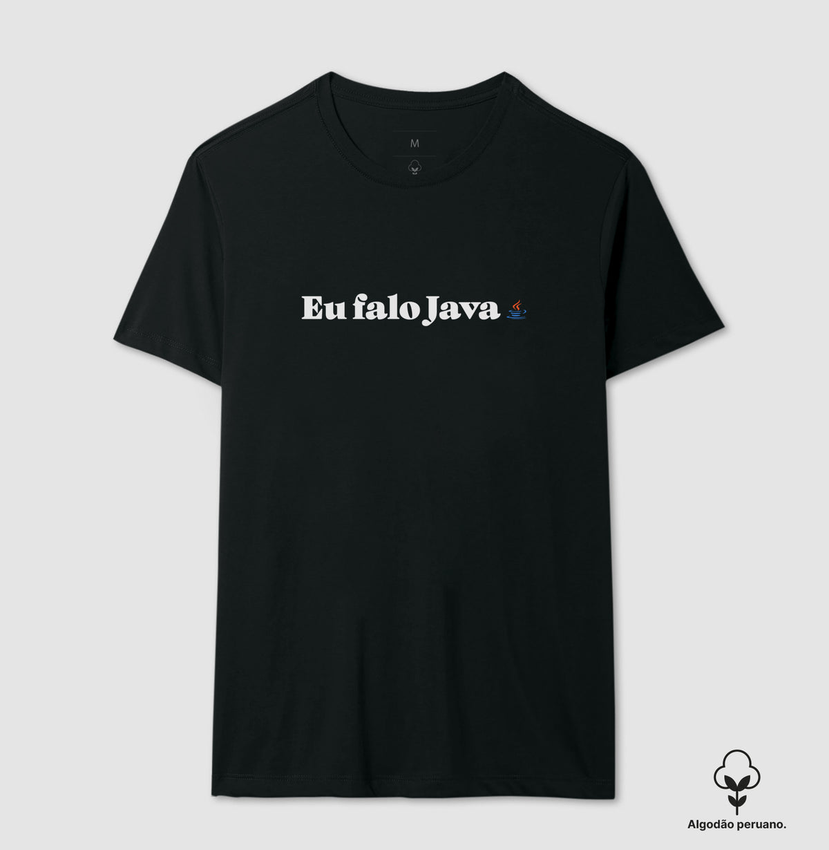 Camiseta Premium Eu falo Java