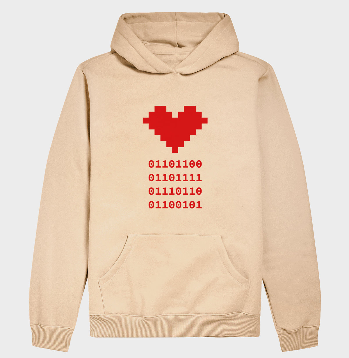 Hoodie Moletom Love Binário