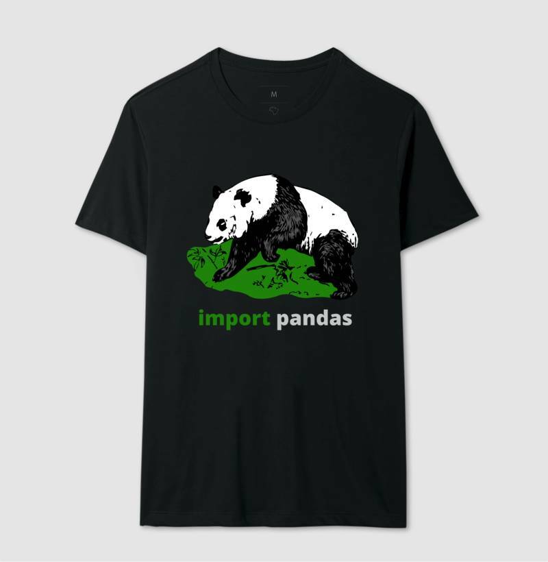 Camiseta Import Pandas