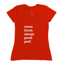 Camiseta Clone Fetch Merge Push Pull