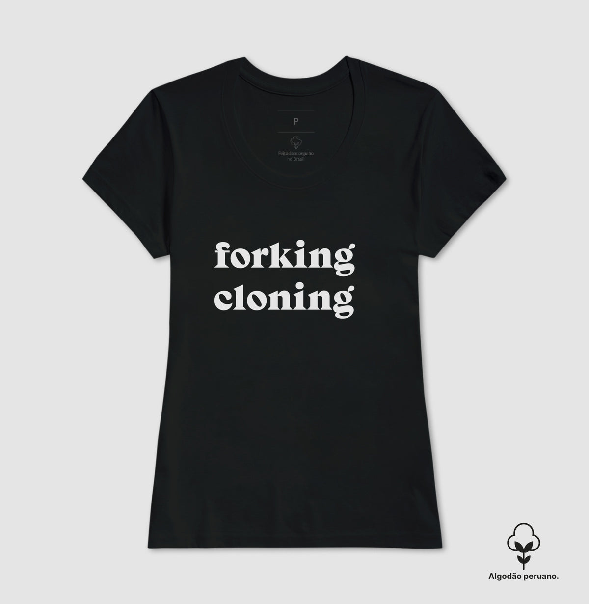 Camiseta Premium Forking & Cloning