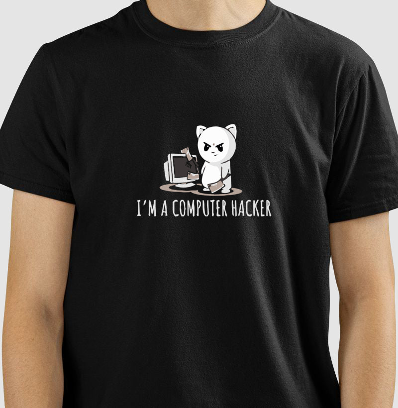 Camiseta Computer Hacker