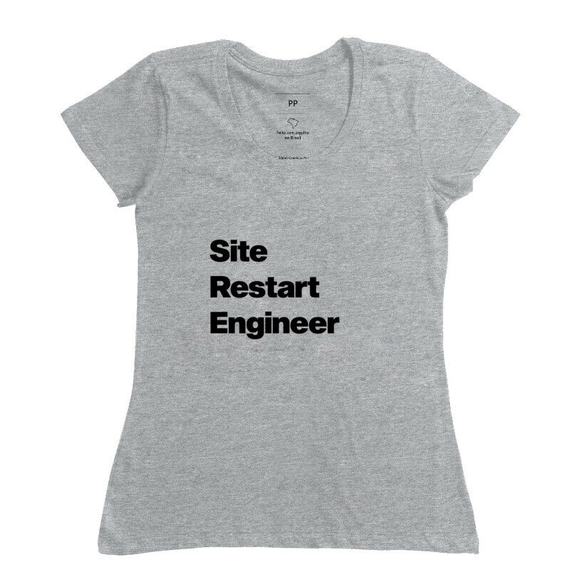 Camiseta Site Restart Engineer