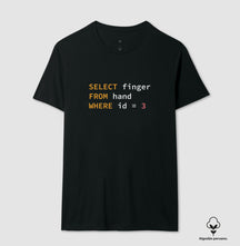 Camiseta Premium SQL Select Finger