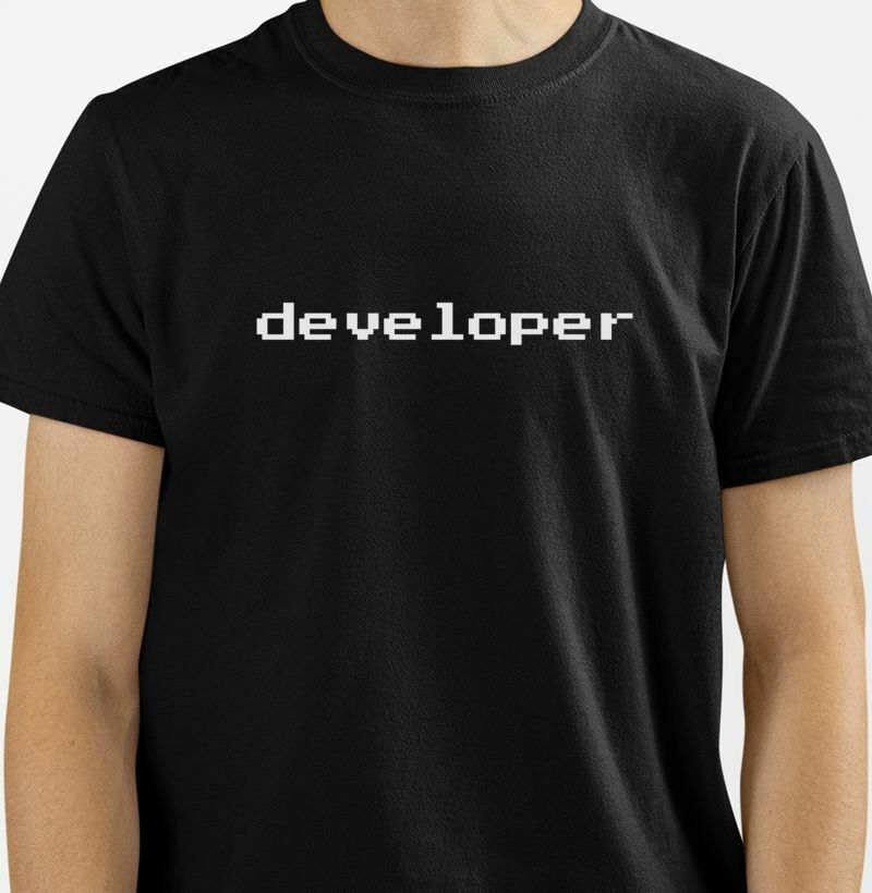 Camiseta Developer 8bit