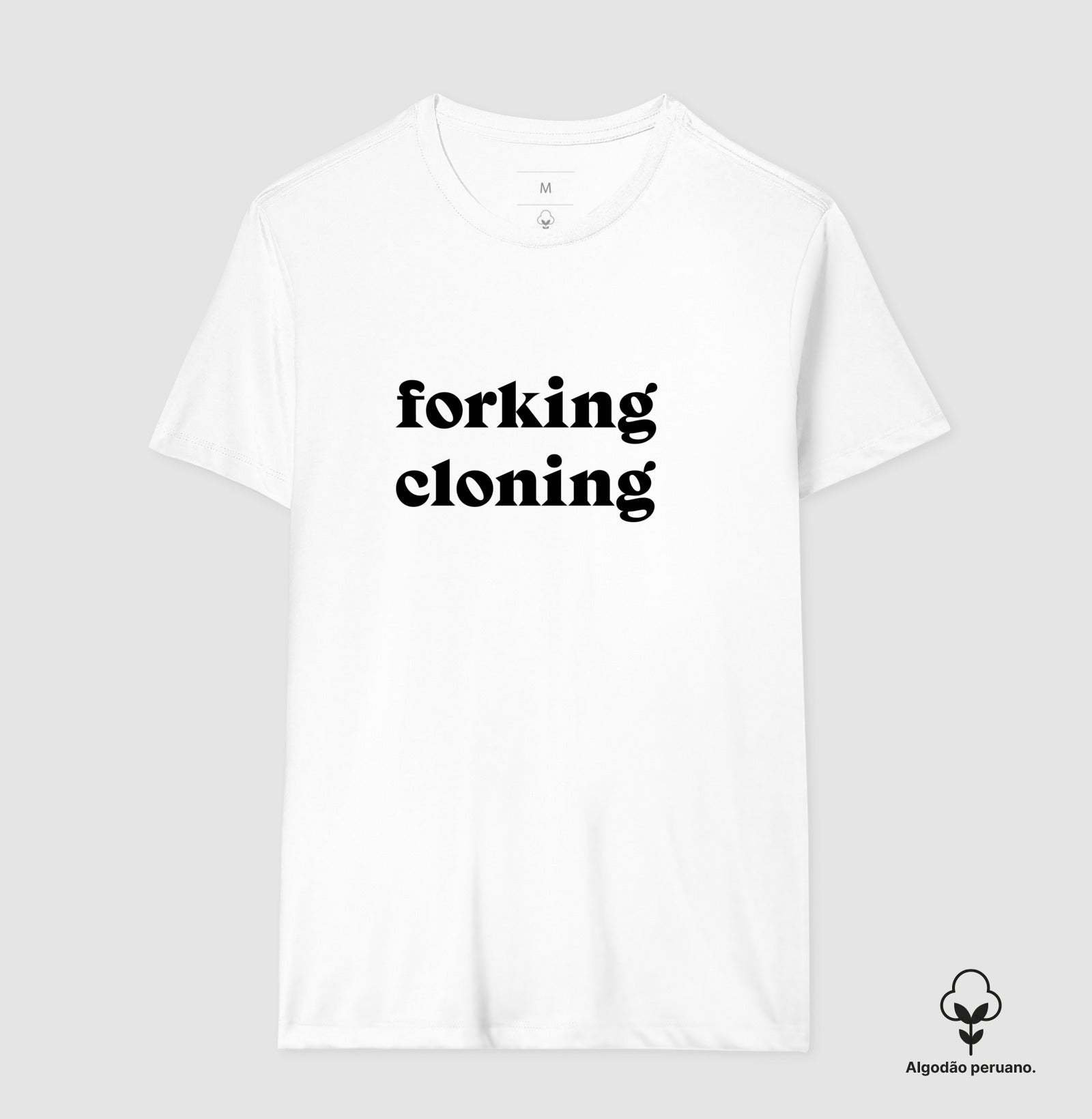 Camiseta Premium Forking & Cloning