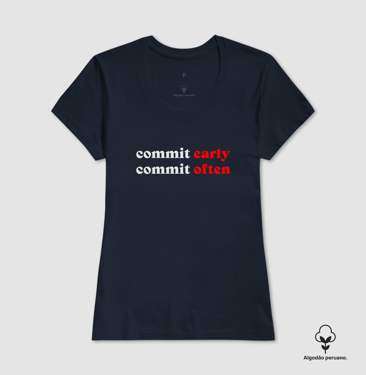 Camiseta Premium Commit Often