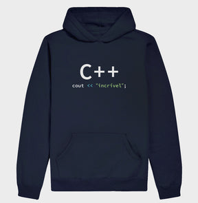 Hoodie Moletom C++ INcrivel