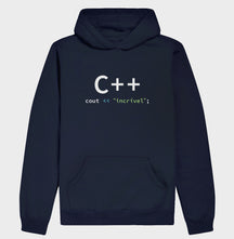 Hoodie Moletom C++ INcrivel