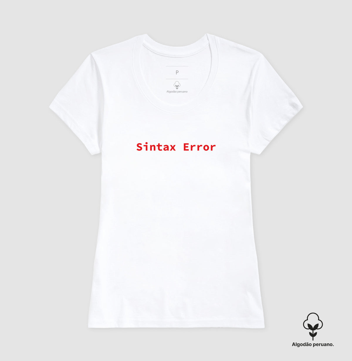 Camiseta Premium - Sintaxe Error