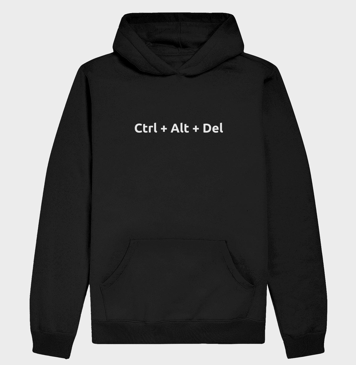 Hoodie Moletom Ctrl Alt Del