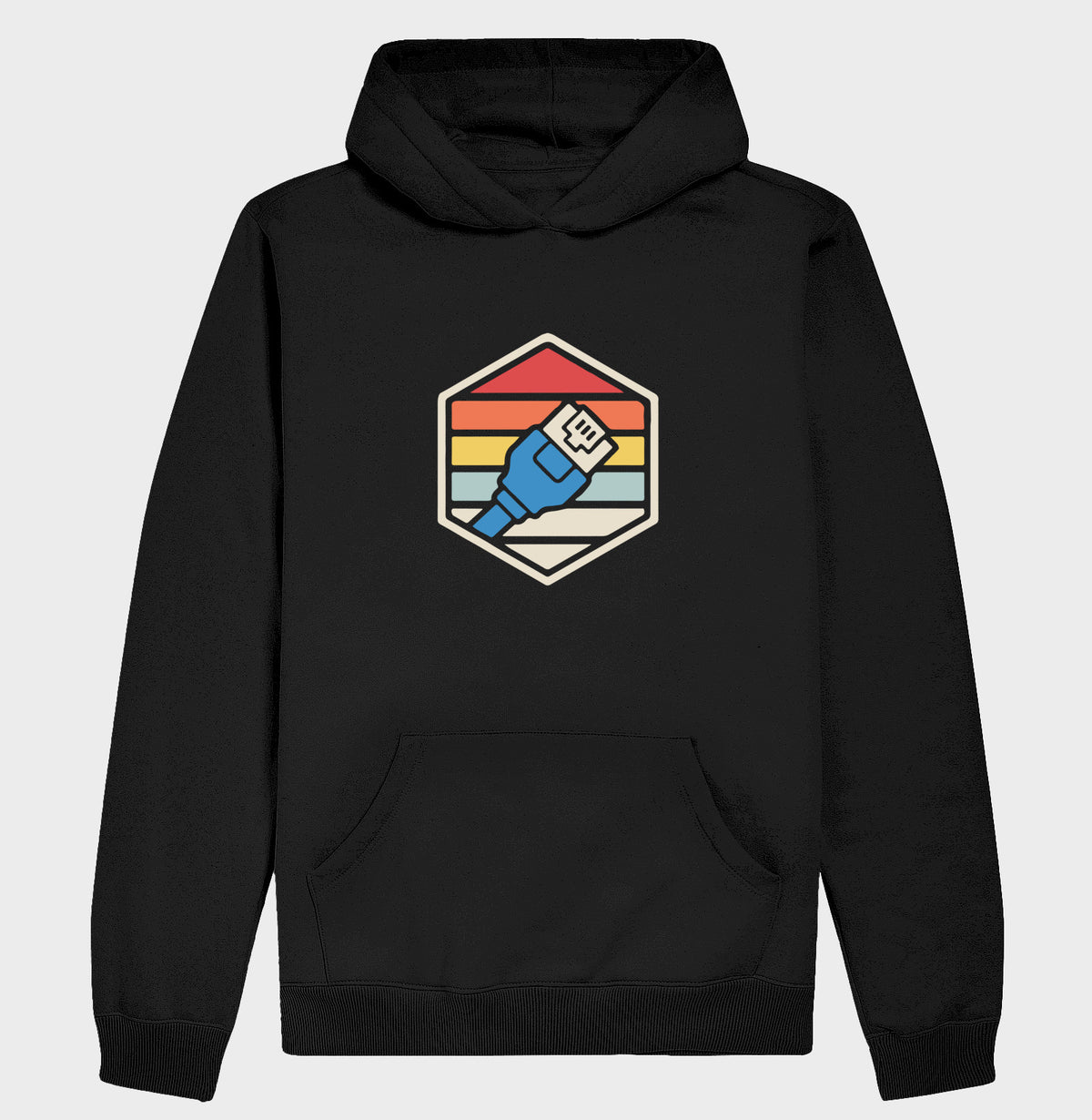 Hoodie Moletom RJ45 Retrô