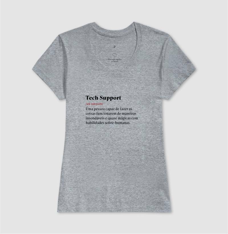 Camiseta Definiçao Tech Support