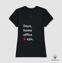 Camiseta Premium - Linux e VPN