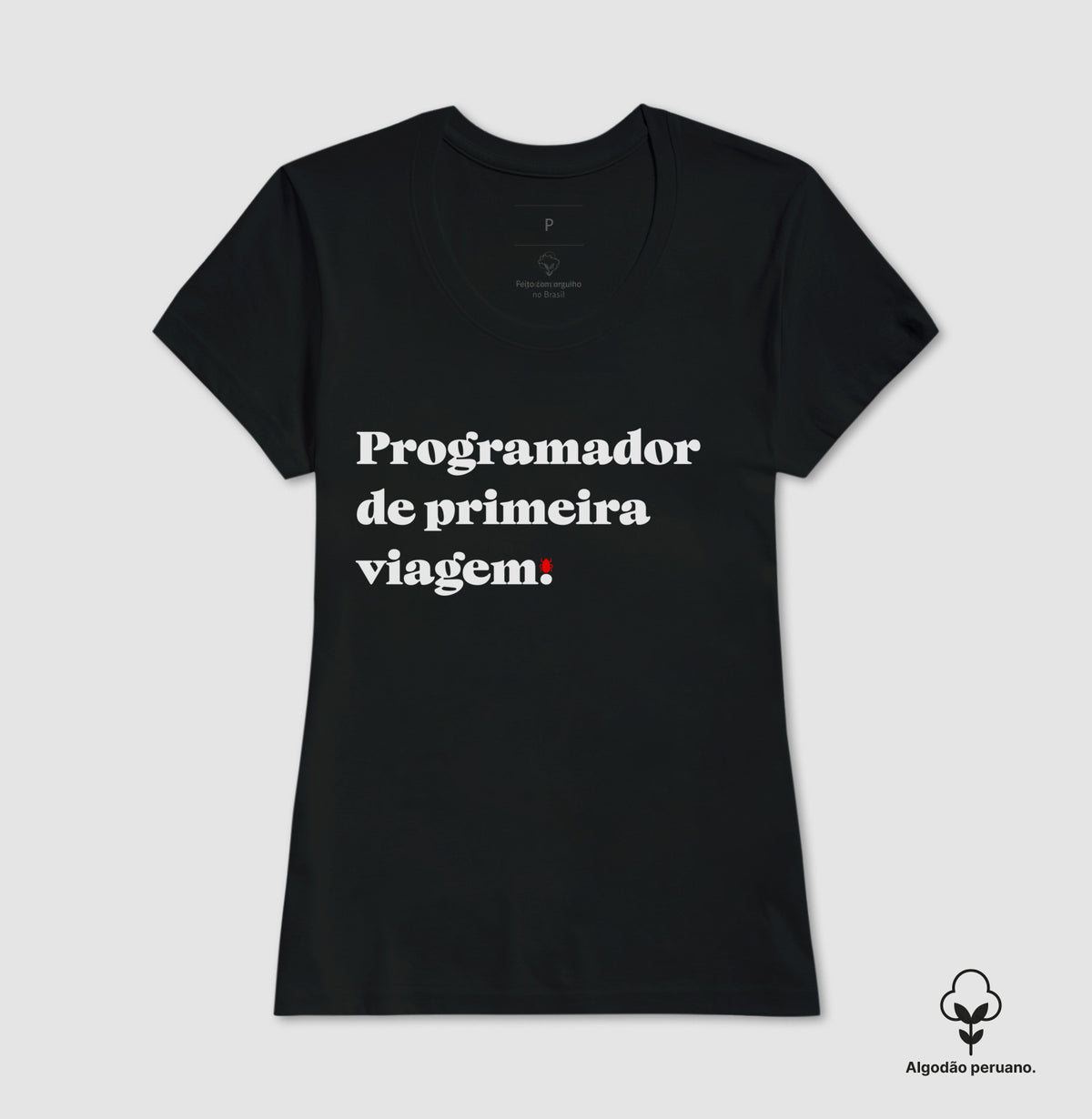 Camiseta Premium Programadores de primeira viagem