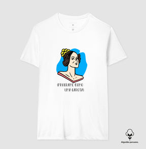 Camiseta Premium Programe Como Uma Garota