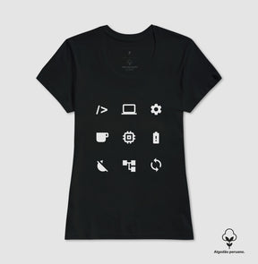 Camiseta Premium Vida de Programador v2