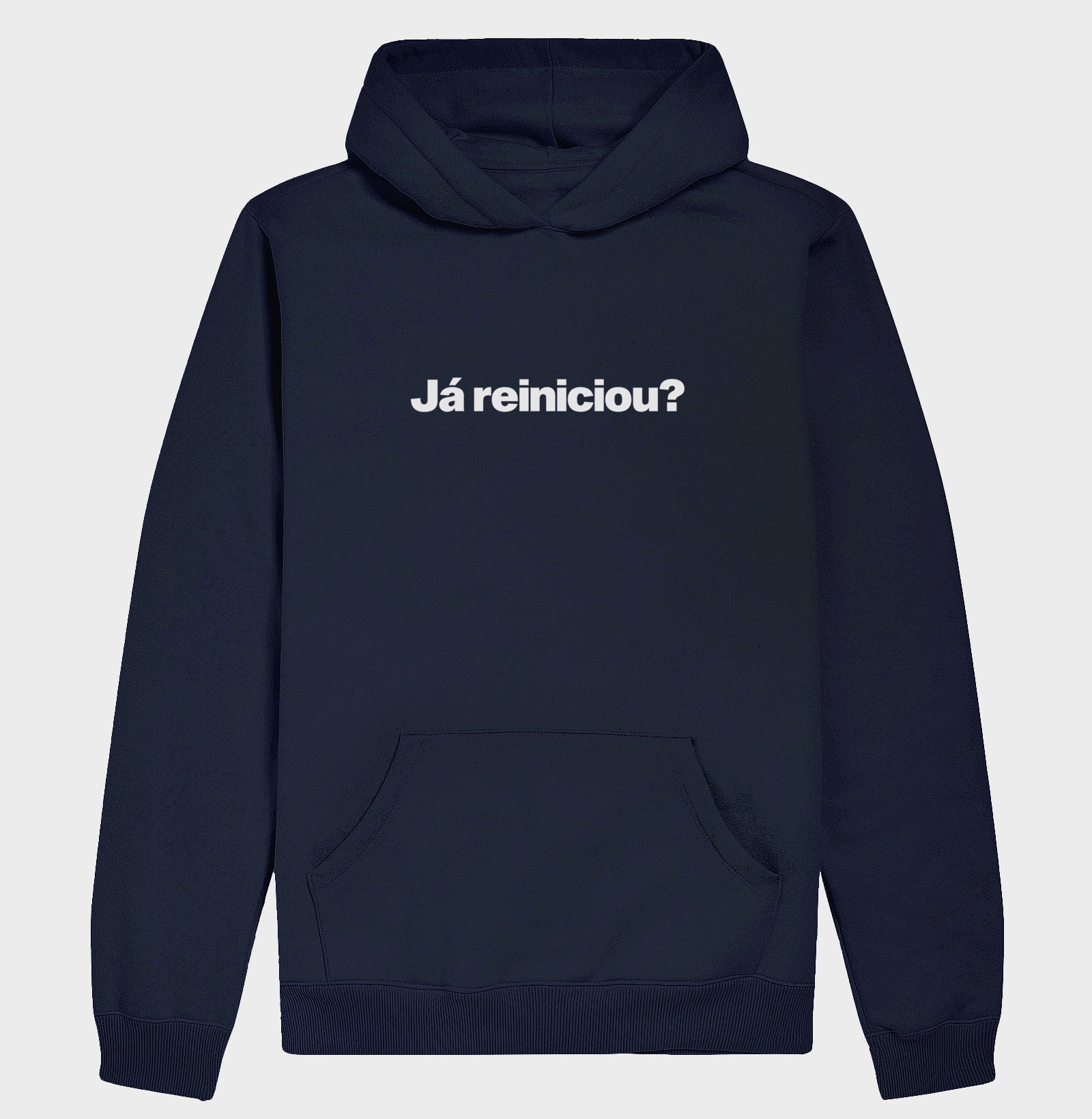 Hoodie Moletom Já Reiniciou