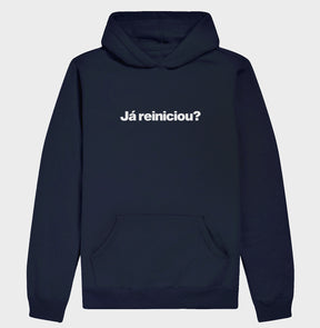 Hoodie Moletom Já Reiniciou