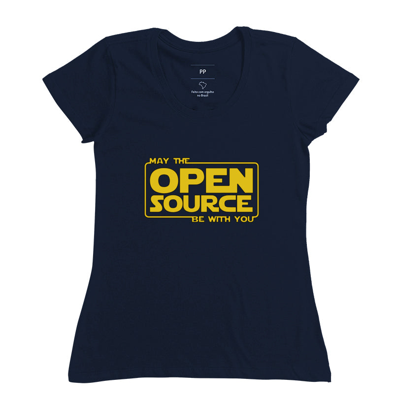 Camiseta Open Source Be With You