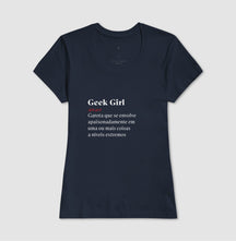 Camiseta Definição Geek Girl