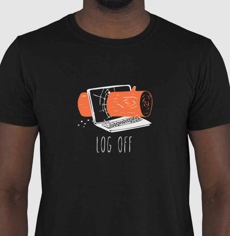 Camiseta Log Off