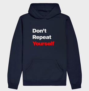 Hoodie Moletom DRY (Don't Repeat Yourself)