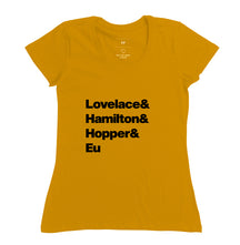 Camiseta Lovelace & Hamilton & Hopper & Eu