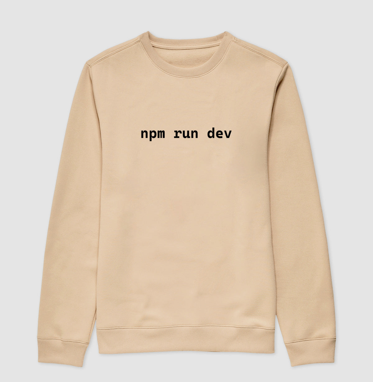 Suéter Moletom NPM Run Dev