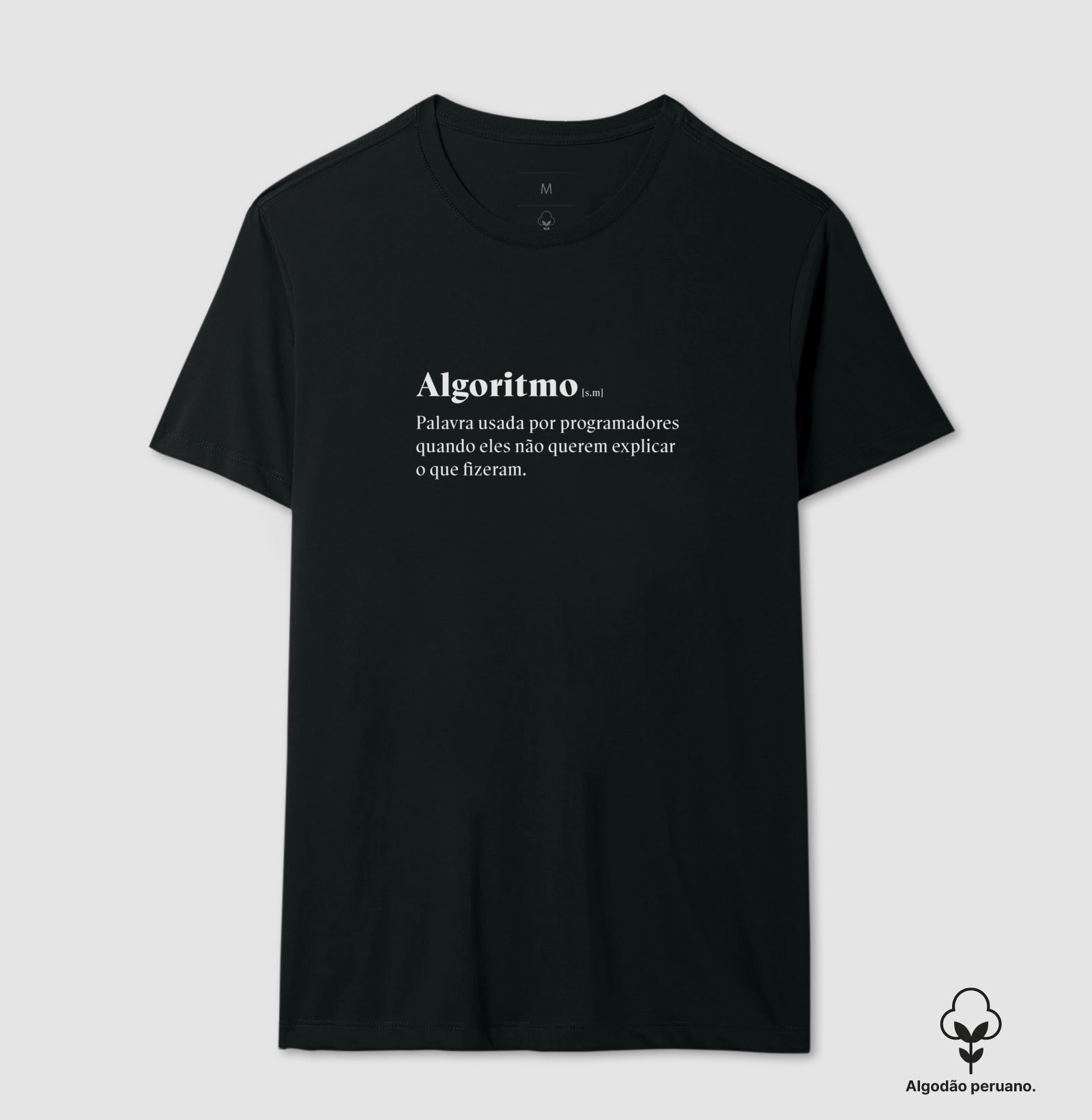 Camiseta Premium - Definição de Algoritmo