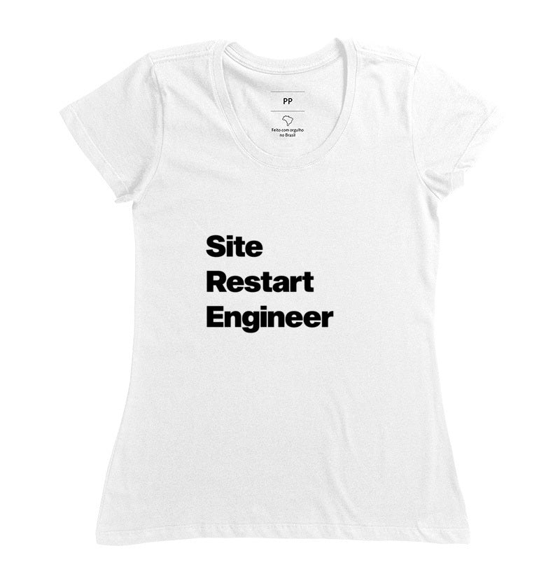 Camiseta Site Restart Engineer