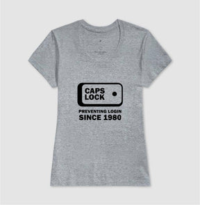 Camiseta Caps Lock