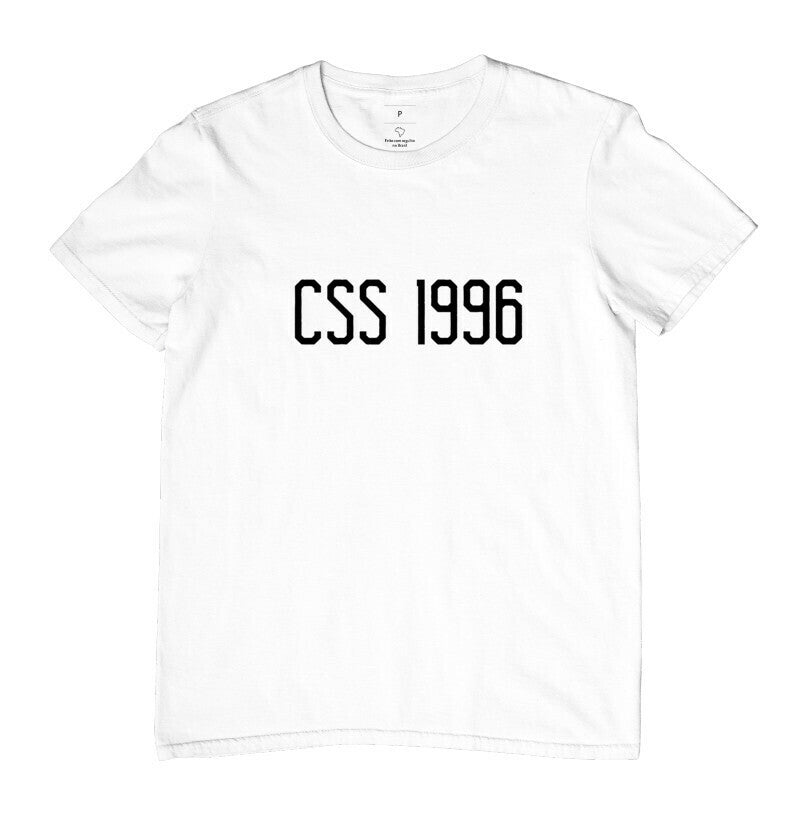 Camiseta Web CSS 1996