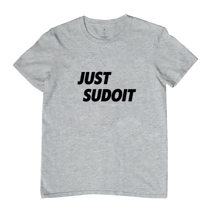 Camiseta Linux Just Sudo It