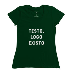 Camiseta QA Testo Logo Existo