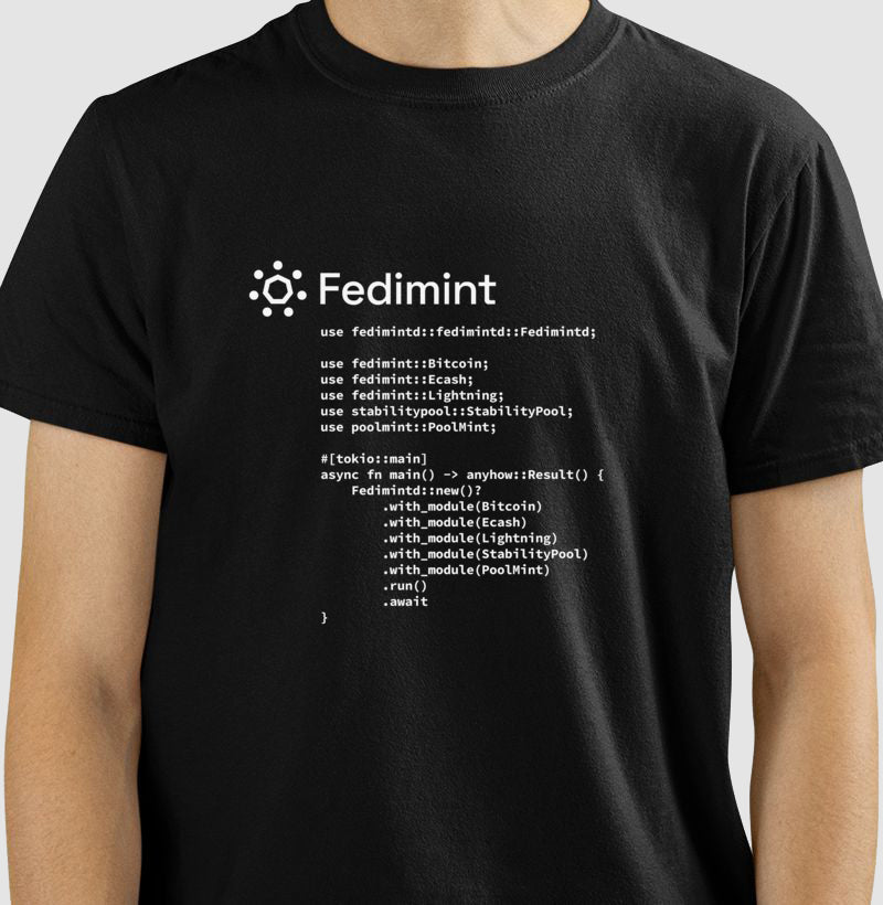 Camiseta Bitcoin Fedmint