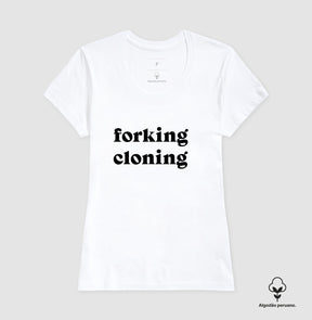 Camiseta Premium Forking & Cloning