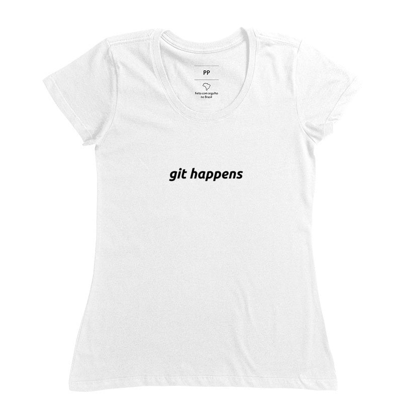 Camiseta Git Happens