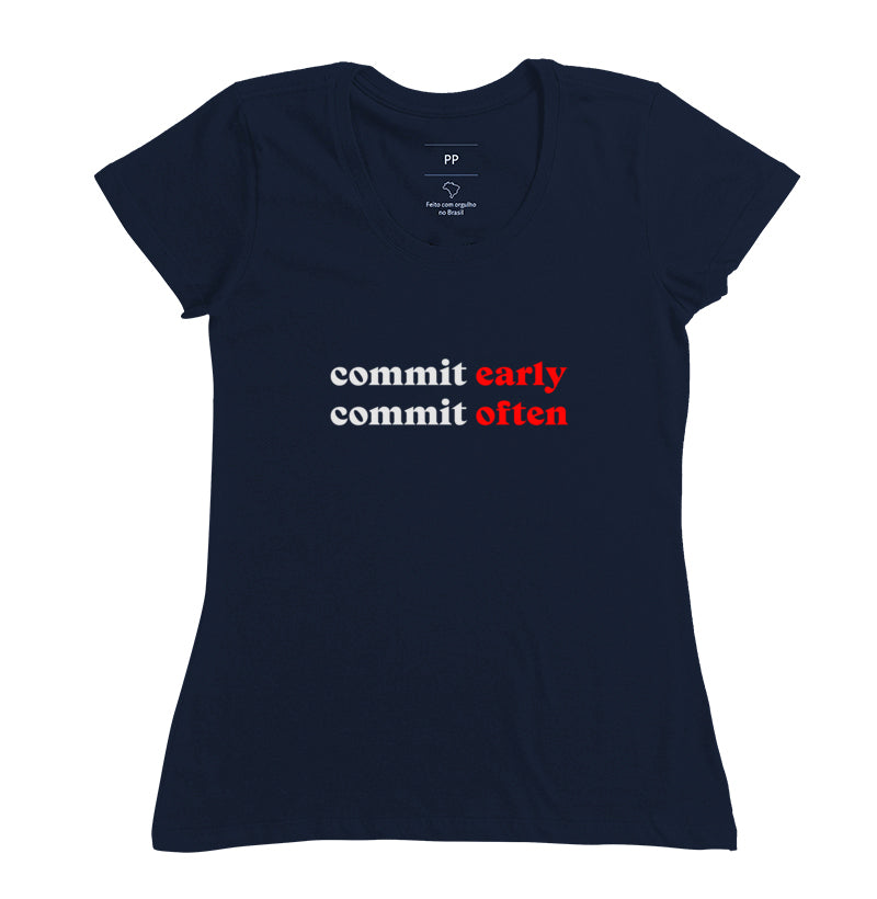 Camiseta Commit Often