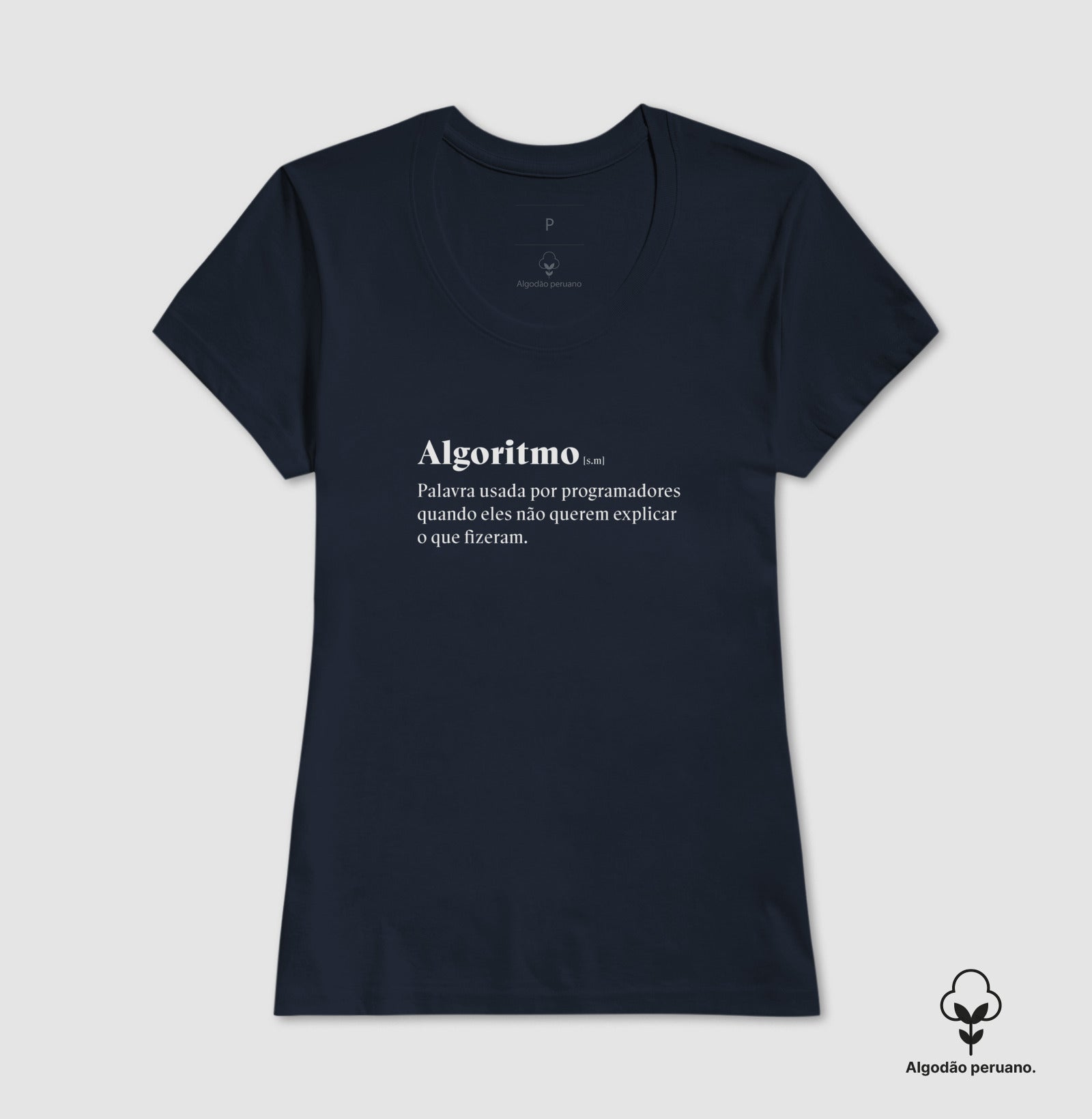 Camiseta Premium - Definição de Algoritmo