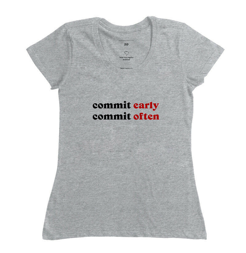 Camiseta Commit Often