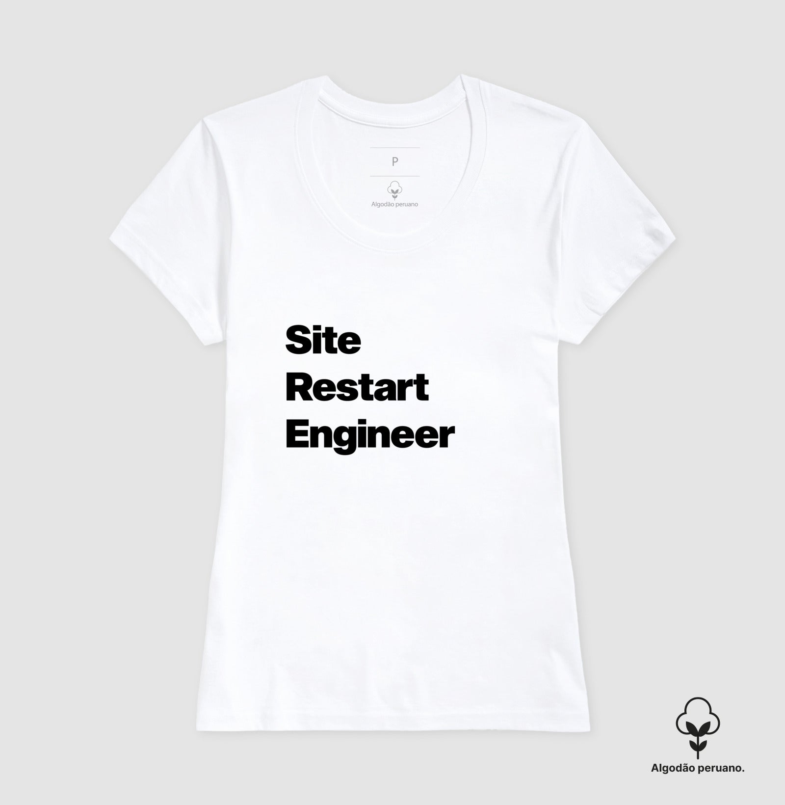 Camiseta Premium Site Restart Engineer