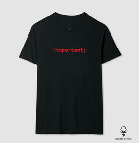 Camiseta Premium - CSS Important