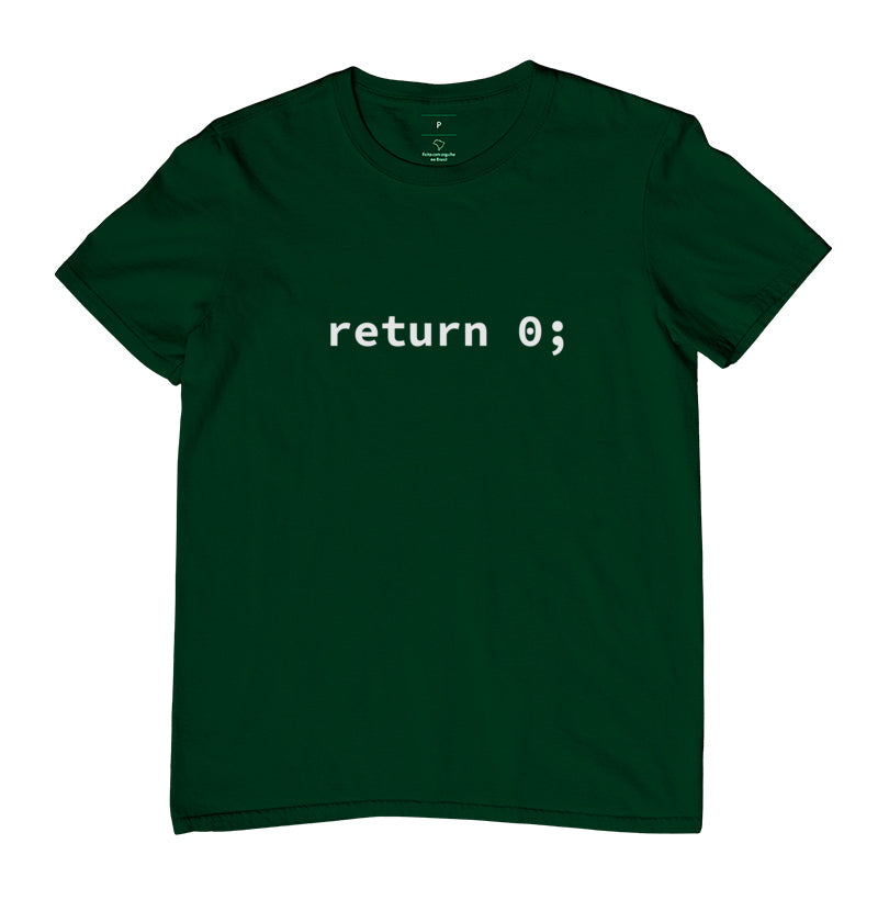 Camiseta return 0