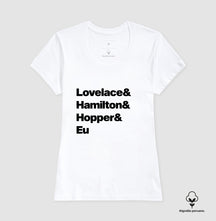 Camiseta Premium Lovelace & Hamilton & Hopper & Eu