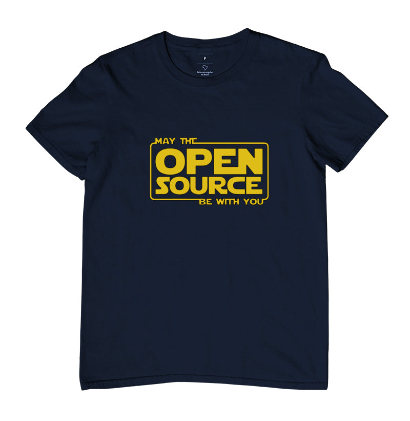 Camiseta Open Source Be With You