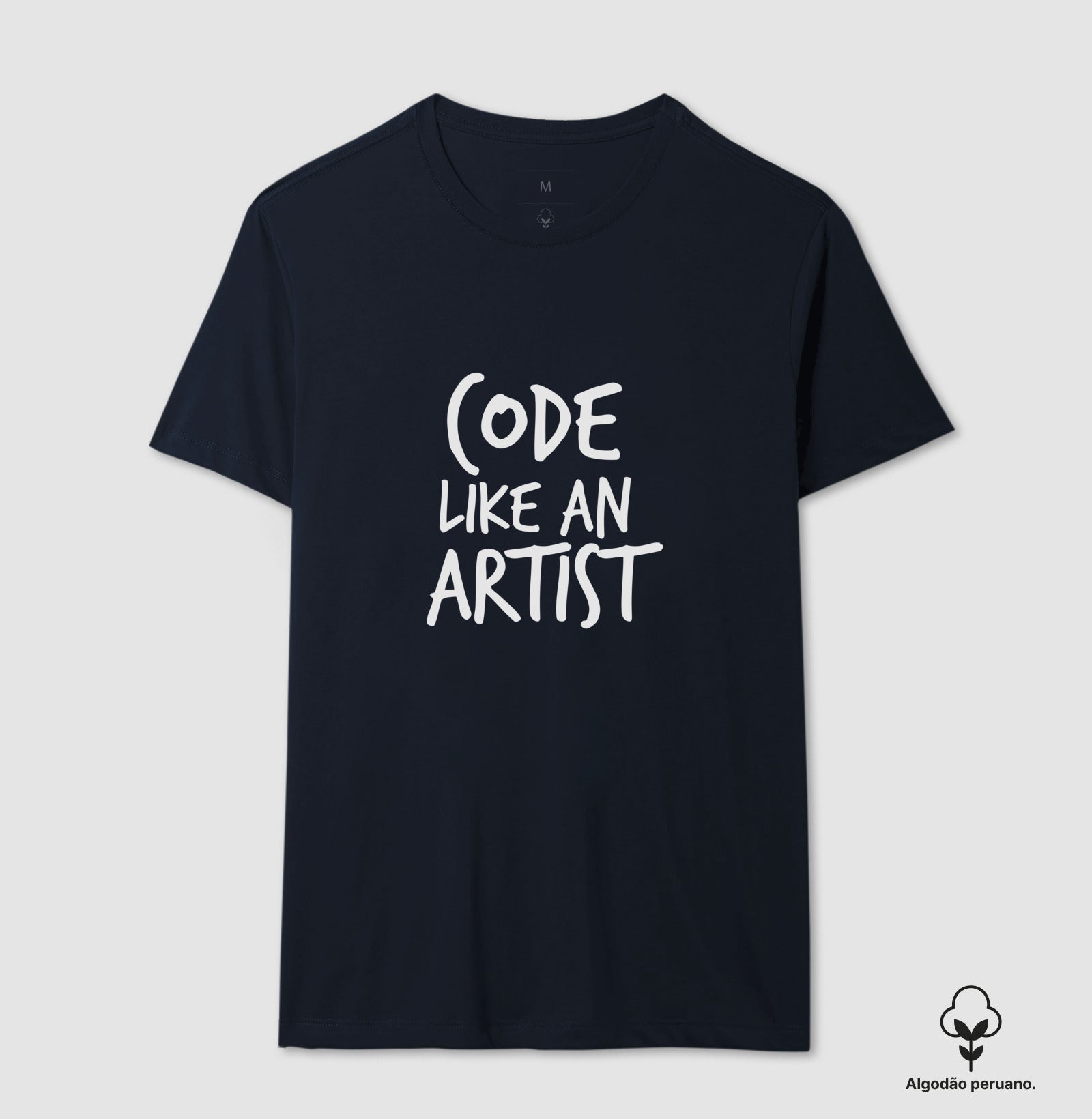 Camiseta Premium Code Like an Artist